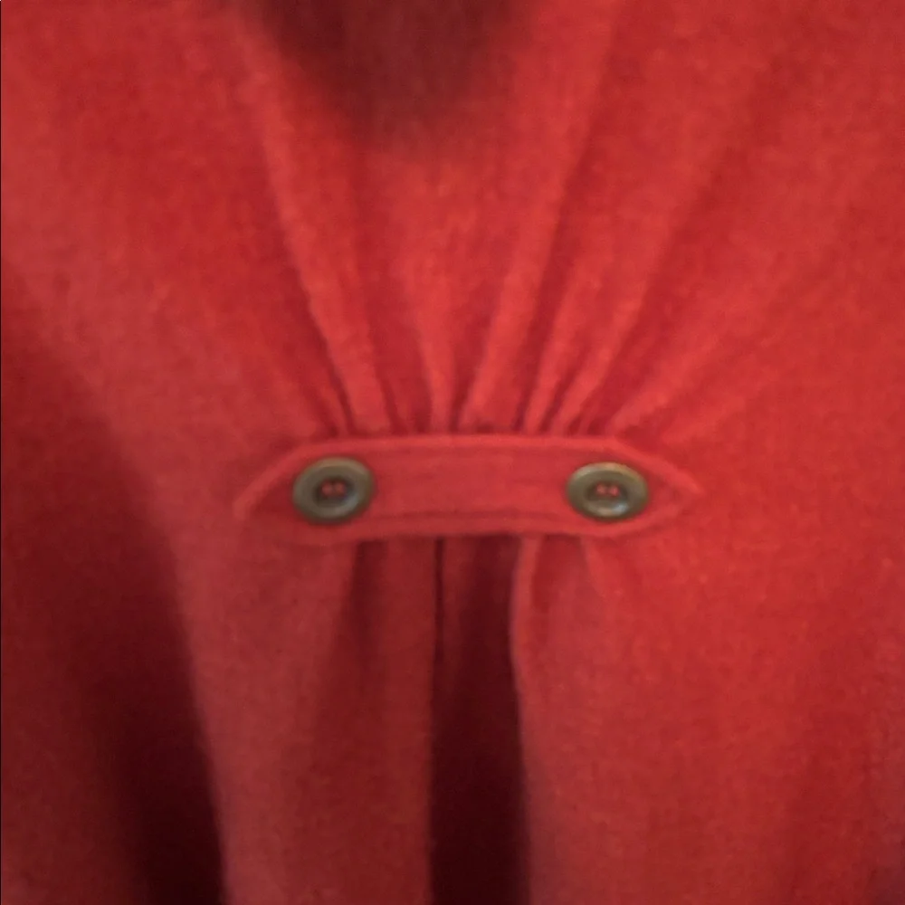 Fenn Wright Manson Rust Knit Jacket, Sz Med. 100% wool - Picture 8 of 10